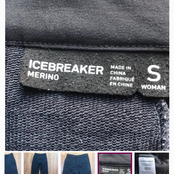 COPY - Icebreaker slacks black - Picture 3 of 4
